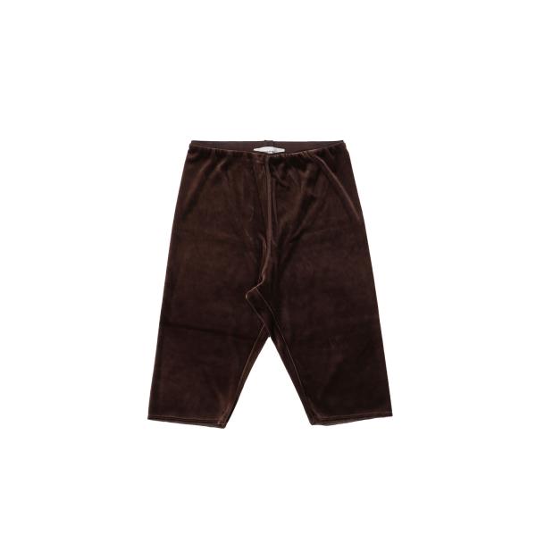 Velour Half Leggings -BROWN (12520709) Todayful(トゥ...