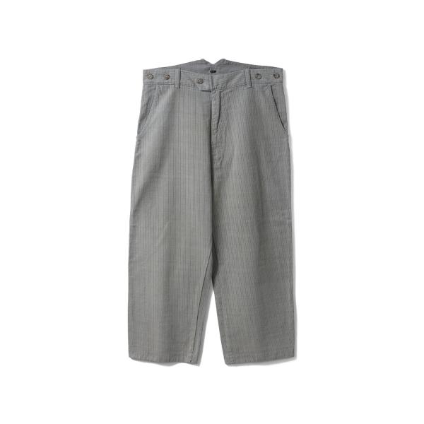 【P2倍】FADED STRIPE FATTY PANTS / GRAY (PC-003-3548)...