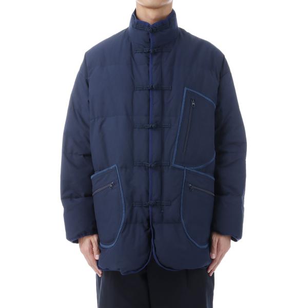 【P2倍】WEATHER CHINESE DOWN JACKET / NAVY (PC-026-24...