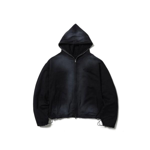 【P2倍】CPG LOGO FADE ZIP HOODIE - BLACK (25AW-CPG-04...