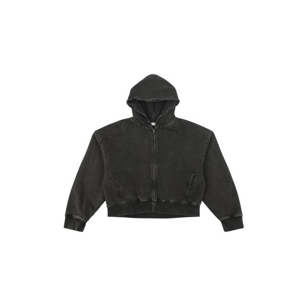 【P5倍 / SALE】THERMAL HOOD / WASHED BLACK (UNU-25-10...