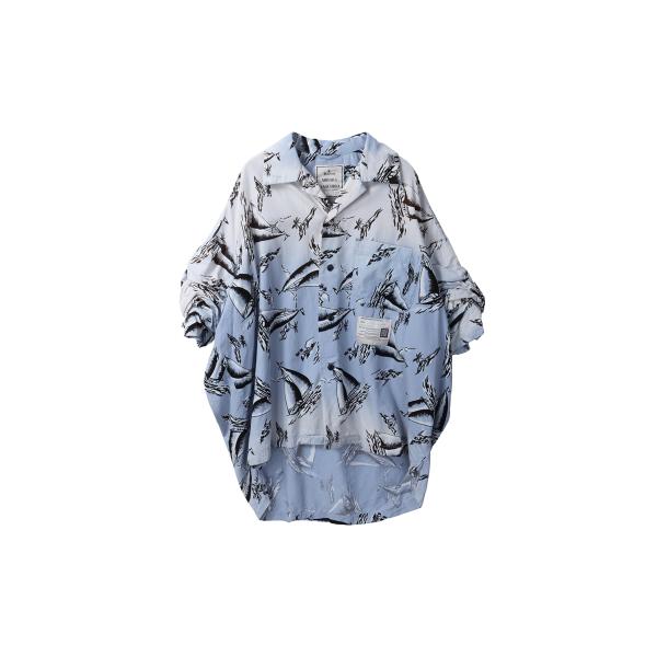 【P2倍】ALOHA SHIRTS - LT.BLUE(B14SH201) MIHARA YASUH...