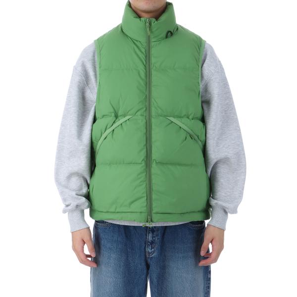 【P5倍】TECH ALPINE DOWN VEST - GREEN (BW-24025W) DAI...