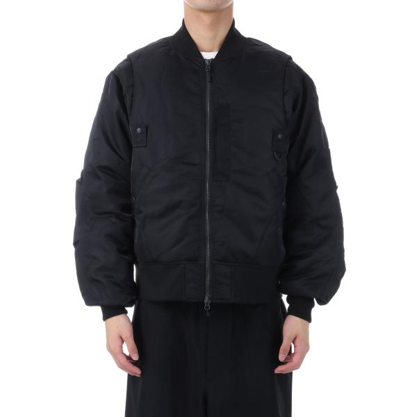 【P5倍】TECH 2WAY MA-1 DOWN JACKET - BLACK (BW-40025W...