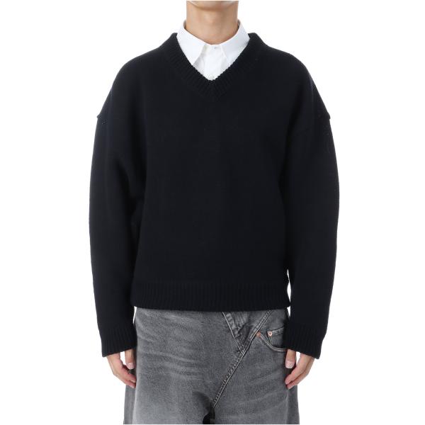 【P2倍】BOUNCE FUSION KNIT PULLOVER - BLACK (25AW67KN...