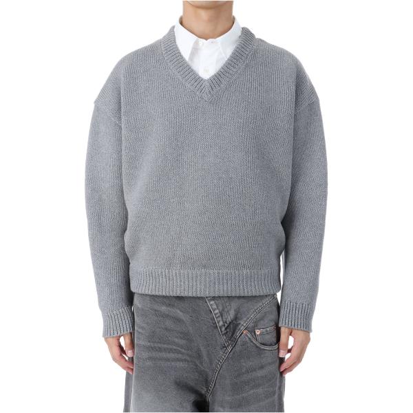 【P2倍】BOUNCE FUSION KNIT PULLOVER - GREY (25AW67KN1...