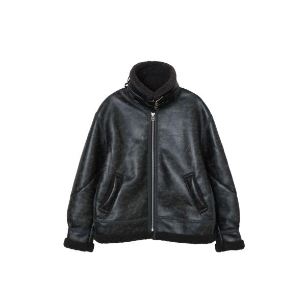 【P5倍 / SALE】Soft Shield Type B-3 jacket / Black (2...
