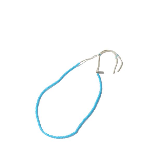 【P5倍】Glass Beaded Necklace - AQUA (G15AC216) KAMIY...
