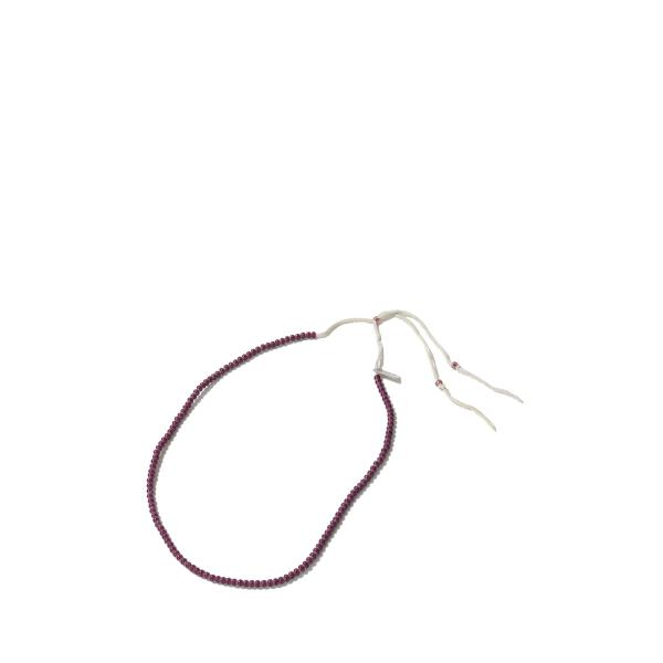 【P5倍】Glass Beaded Necklace - PURPLE (G15AC216) KAM...