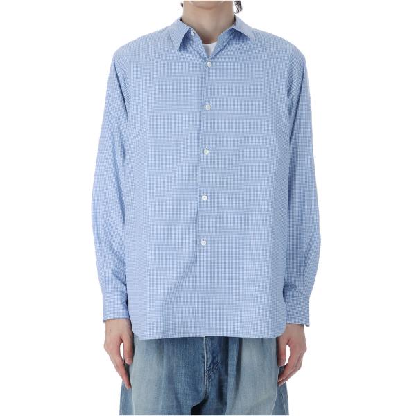 【SALE】CANCLINI FRENCH FRONT L/S SHIRTS - BLUE (253...