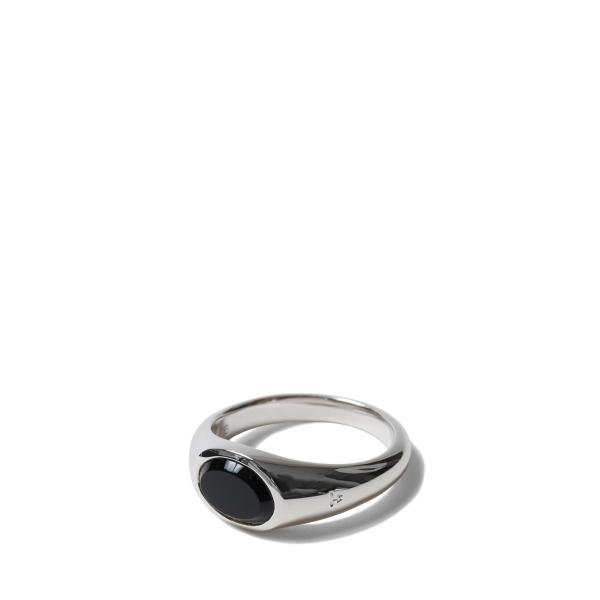 【P5倍】Joe Ring Polished Onyx - SILVER / BLACK ONYX ...