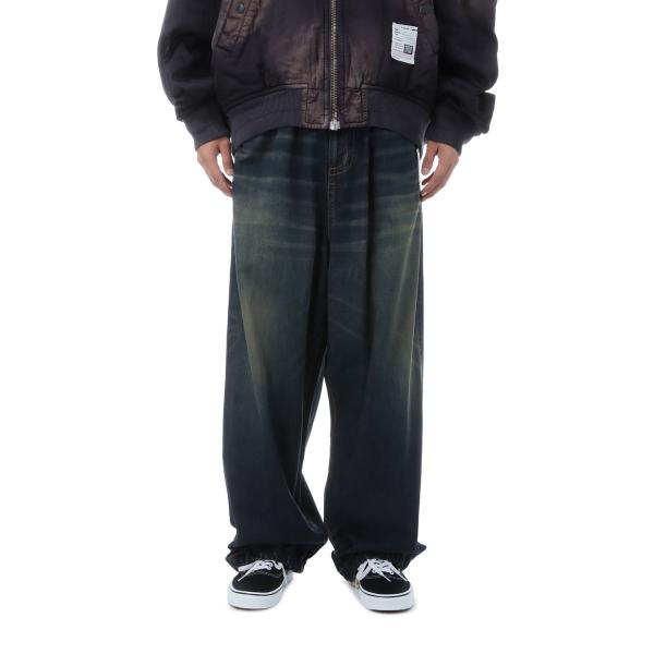 【P2倍】LIGHT WIDE JEANS - INDIGO (J15PT123) MIHARA Y...