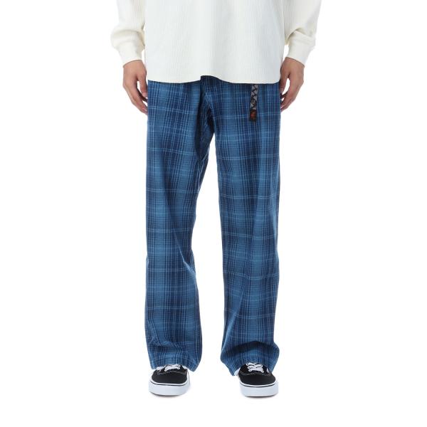 【P2倍】O.G. DENIM PLAID PANT - INDIGO CHECKERED PLAI...