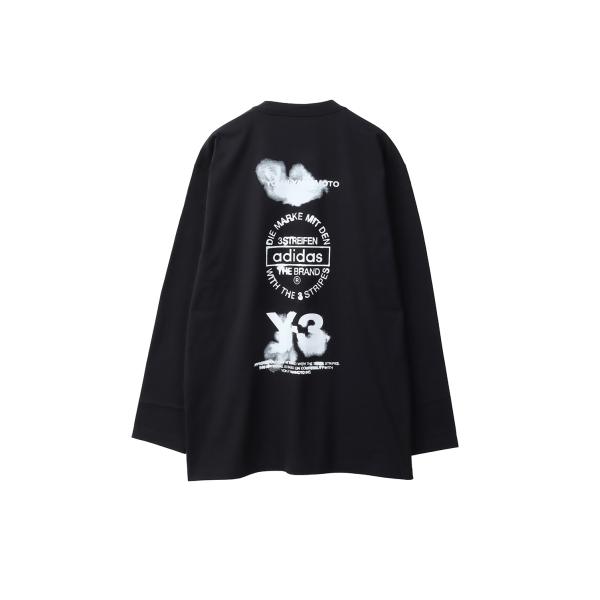 【P5倍 / SALE】GRAPHIC LONG SLEEVE TEE - BLACK (YS-A2...