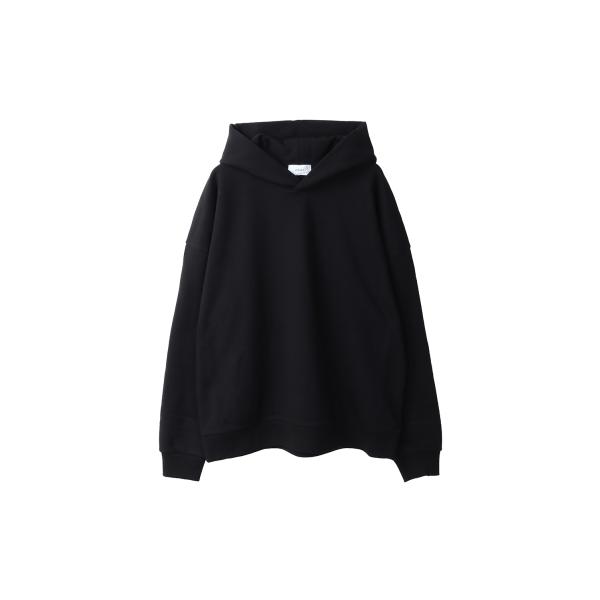 OVERSIZED SWEAT HOODIE - BLACK (T001) CEIVE(シーヴ)
