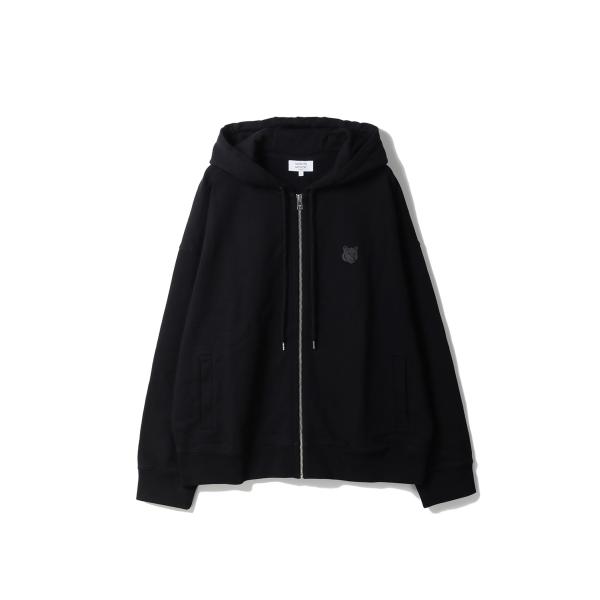 【P5倍】FOX HEAD ZIPPED OVERSIZE HOODIE - BLACK (PM02...