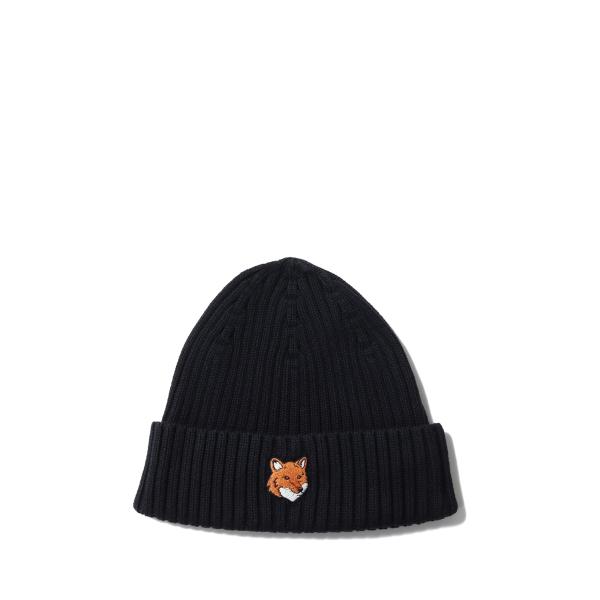 【P5倍】FOX HEAD BEANIE - BLACK (PM06111KT1140) Maiso...