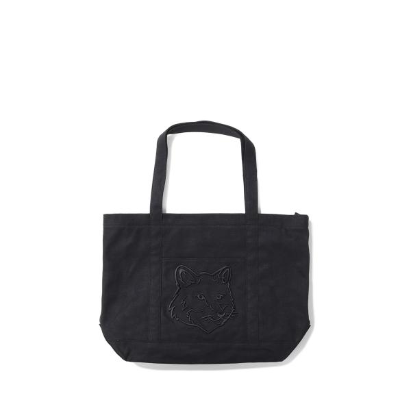【P5倍】FOX HEAD LARGE TOTE - BLACK (LW05104WW0107) M...
