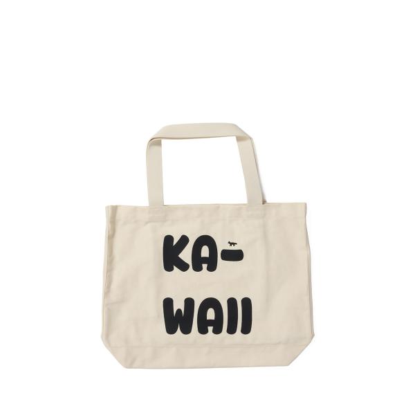 【P5倍】KAWAII TOTE - ECRU (PW05102WW9042) Maison Kit...