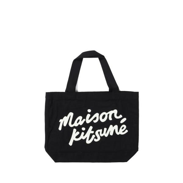 MAISON KITSUNE HANDWRITING TOTE - BLACK (PW05124WW...