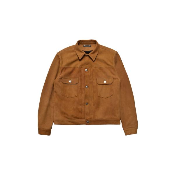 【P2倍 / SALE】Sheep Suede Trucker JKT - CML (2509-80...