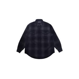 Wool Flannel Ombre Work SH - BLT (2510-5003) Mined...