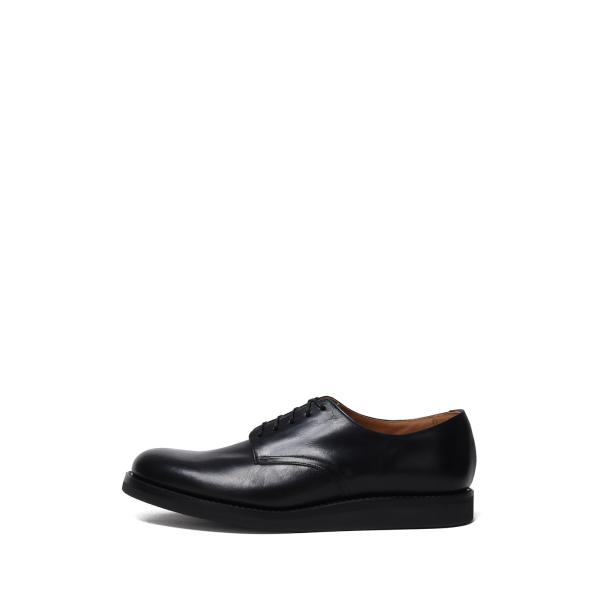 【P2倍 / SALE】Leather Officer Shoes - BLK (MGK-009) ...