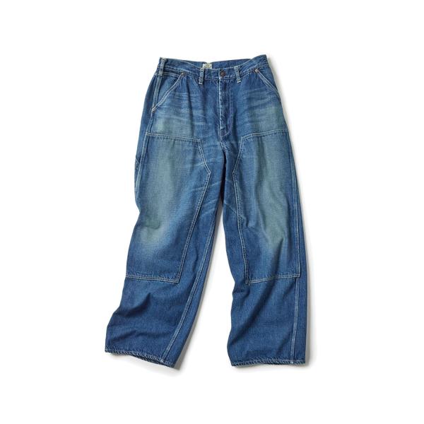 RECYCLED WASTE SUVIN COTTON YARN 11.5oz. DENIM DOU...