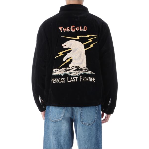 【P5倍 / SALE】VELVETEEN ALASKA JACKET - BLACK (GL156...