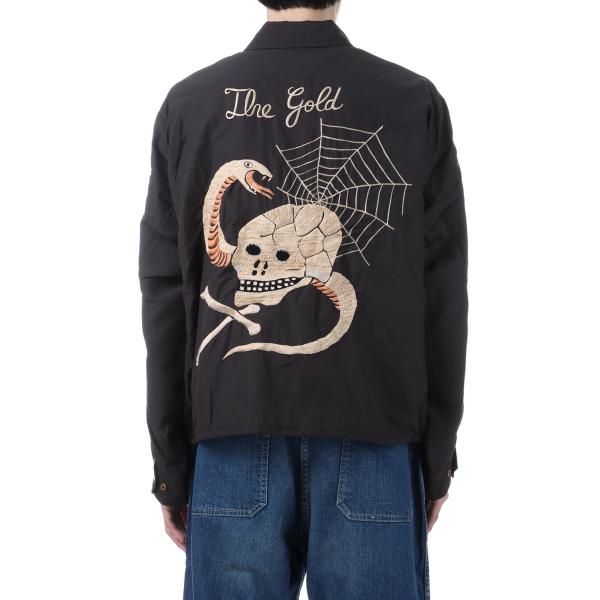 【P5倍 / SALE】SKULL JACKET AGED MODEL - BLACK (GL157...