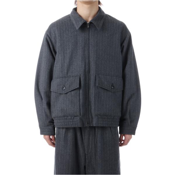 【SALE】Super 160's WOOL HERRINGBONE MOSSER SPORTS J...
