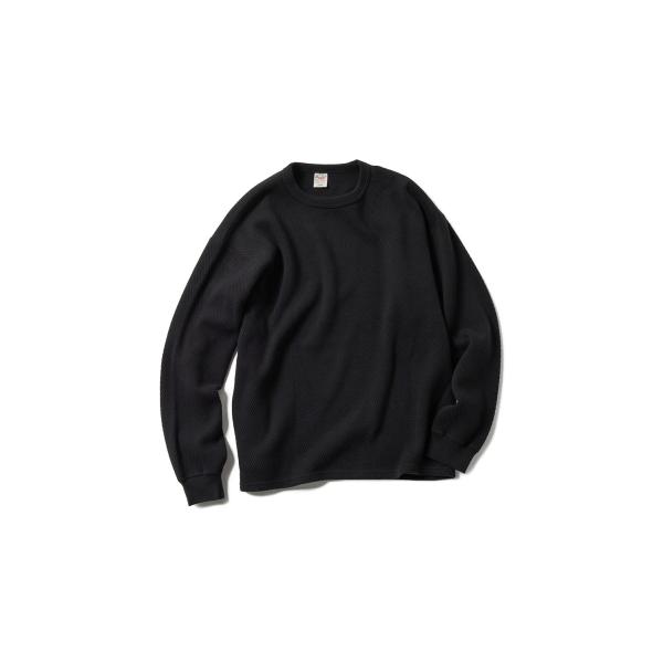 【P5倍 / SALE】HEAVY THERMAL REGULAR L/S SHIRT - BLAC...