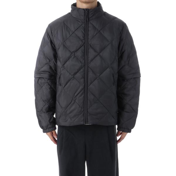 BASE LT DOWN ZIP JACKET - CHARCOAL BLACK (AW25005)...