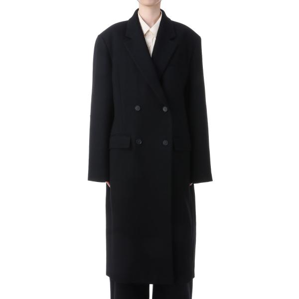 Wool 100% Chester Coat - BLACK (12520005) Todayful...
