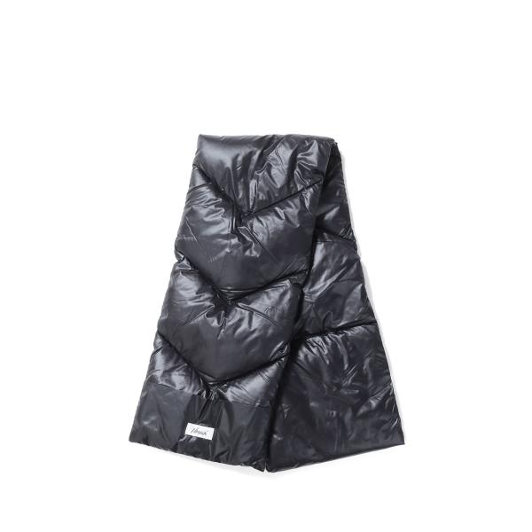 【P5倍】PORTABLE LIGHT DOWN MUFFLER(UNISEX) - BLACK (...