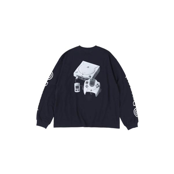 【P5倍 / SALE】Dreamcast(R) L/S Photo Tee - Black (SD...