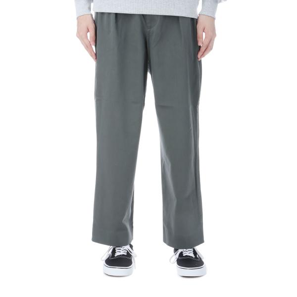 【P5倍 / SALE】Ventilation Chino Slacks - Olive Grey ...