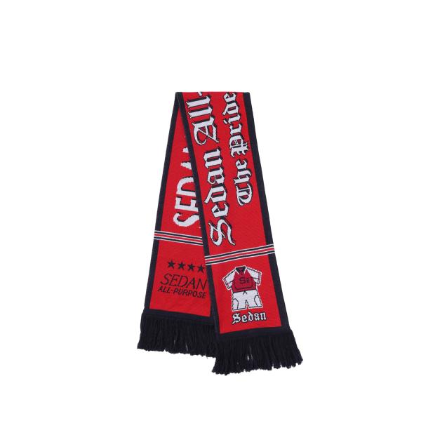 【P5倍 / SALE】Football Scarf - Red (SD25F-AC05) SEDA...