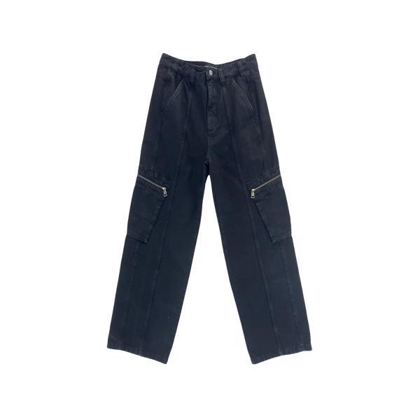 AERO CARGO PANTS - BLACK (NM-0208-BL) NO MAINTENAN...