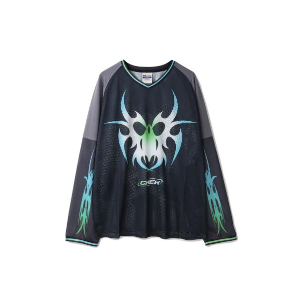 【P2倍】Roach Longsleeve Mesh Football Jersey - Toxic...