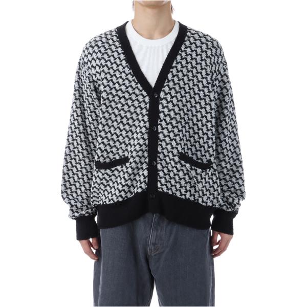 【SALE】KPATTERN CARDIGAN - BLACK (ACY-25AW-003) Acy...