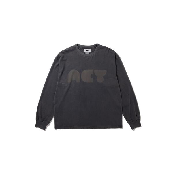 【P5倍 / SALE】GDYE LOGO L/S TEE - S.GRAY (ACY-25AW-0...