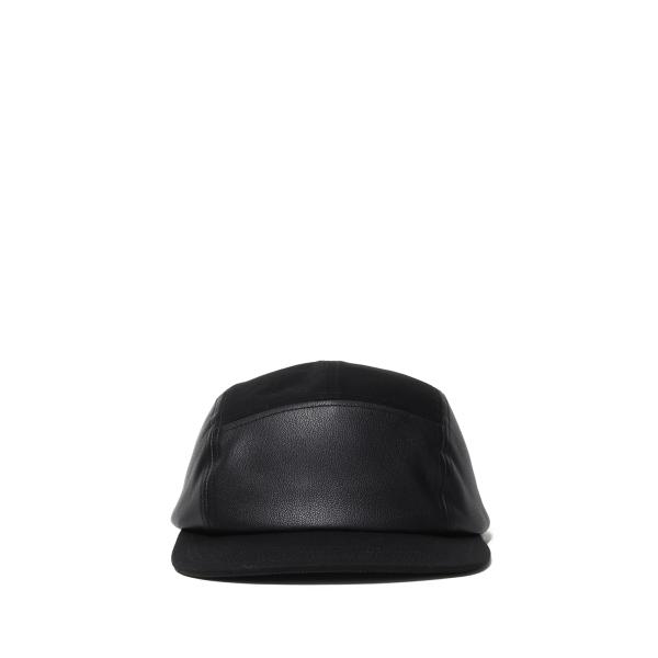 PARAFFIN DUCK &amp; GOAT SKIN JET CAP - BLACK (MYYY261...
