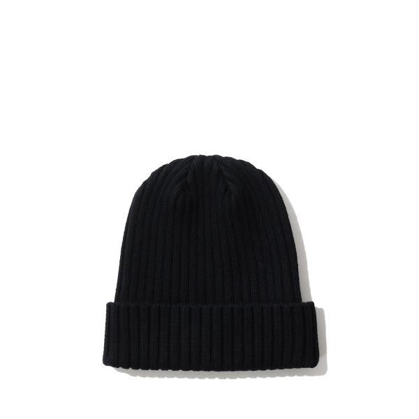 COTTON WATCH CAP - BLACK (MEKNYY101A) Kijima Takay...