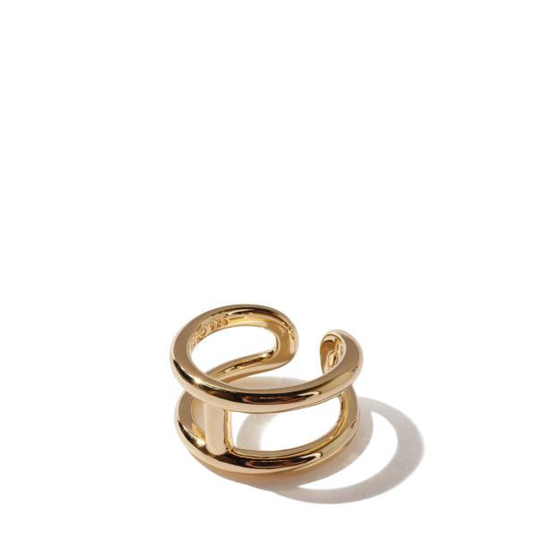 H Ring / Gold (XOR013-G) XOLO JEWELRY(ショロ ジュエリー)
