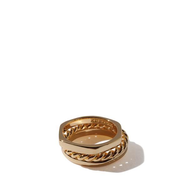 Triple Ring / Gold (XOR025-G) XOLO JEWELRY(ショロ ジュエ...