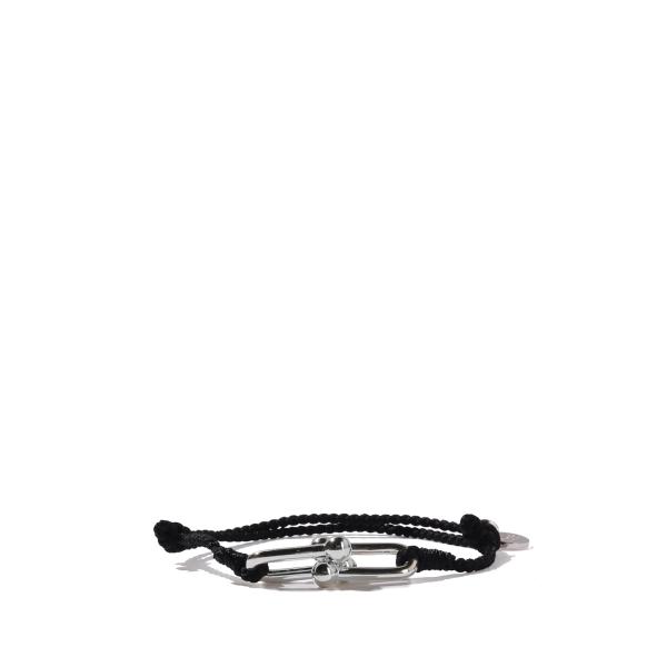 Homage Link Silk Code Bracelet / Black (XOCB001-BL...