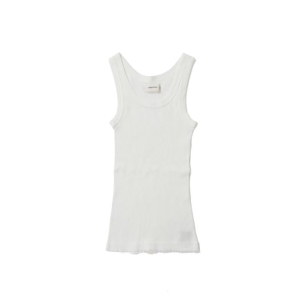 Useful Seamless Rib Tanktop - WHITE (12610621) Tod...