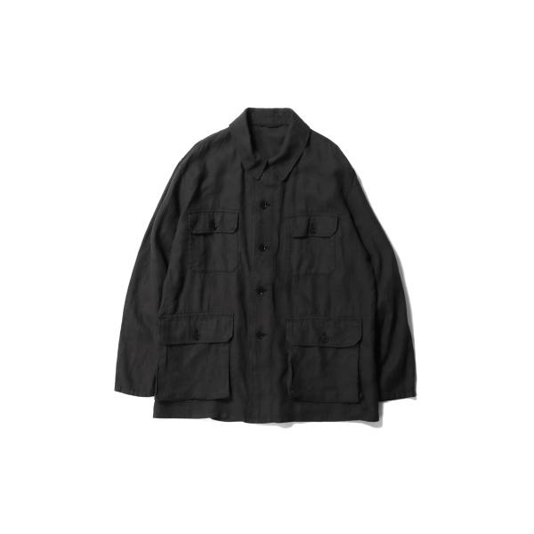 Safari Shirt Jacket / INK BLACK (KS26SJK18) Kaptai...