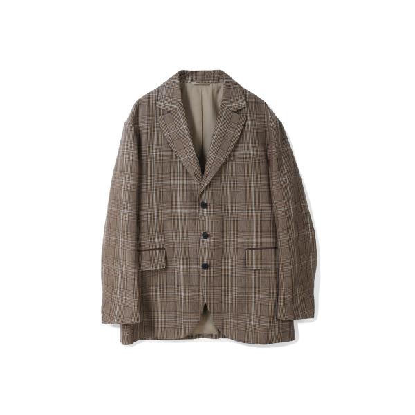 4B Hunter Jacket / BROWN PLAID (KS26SJK04) Kaptain...